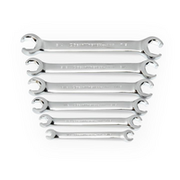 6 PC SAE FLARE NUT WRENCH SET