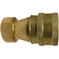 ISO-B 1/8 COUP TO 1/8 FEM PIPE BRASS