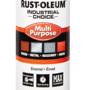 FLAT BLACK 12 OZ. SPRAY PAINT