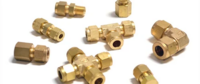 MISC BRASS PIPE (PLUG, BUSHING,COUPLING, HEX NIPPLE, STREEY ELBOWS (16 ITEMS - 48PCS.)