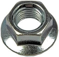 6MM 1.0 FLANGE NUT PLATED