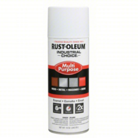 FLAT WHITE RUST-OLEUM 12 OZ.