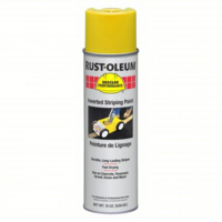 YELLOW INVERTED STRIPING PAINT 18oz. RUST-OLEUM