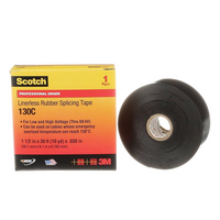 3M SCOTCH LINERLESS ELECTRICAL SPLICING TAPE 130C FOR WIRES AND CABLES 3/4