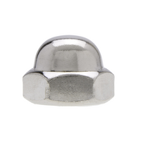 6-32 CAP NUT STAINLESS STEEL