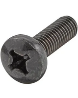 6-32X1/2 PAN PHIL M/S STAINLESS BLACK