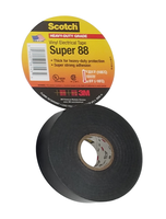 3M HEAVY DUTY 8.5 MIL PREMIUM GRADE BLACK ELECTRICAL TAPE