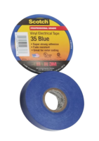 3/4 X 66' 3M SCOTCH VINYL BLUE ELECTRICAL TAPE