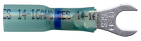 16-14GA.#10 FORK SOLDER CRIMP AND SEAL TERMINAL