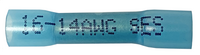 16-14GA BLUE BUTT CONN. HEAT SHRINK