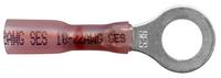 22-18GA. 1/4 RING HEAT SHRINK TERMINAL