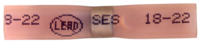 22-GA-18GA SOLDER SHRINK BUTT CONNECTOR