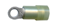 4 GA. 1/4 STUD RING TERMINAL INSULATED