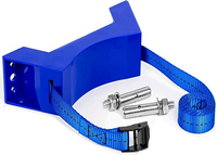 PROPANE TANK HOLDER GAS CYLINDER WALL MOUNTED BRACKET W/ 59