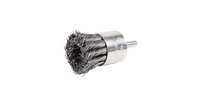 END CRIMP WIRE BRUSH 1'X1/4X.008 CARBON STEEL