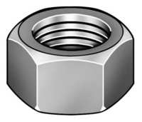 3/8-16 ALUMINUM HEX NUT