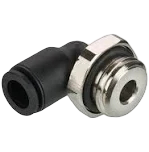 6MMX1/8 BSPP MALE 90 DEG ELBOW POLY BLK